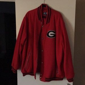 Authentic Glll collegiate jacket, UGA.